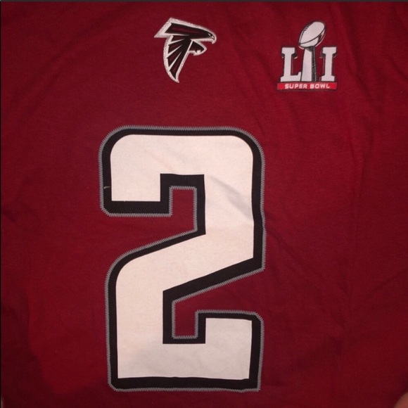 Falcons Ryan #2 Short Sleeved Tee Shirt Size XXL - Picture 4 of 4